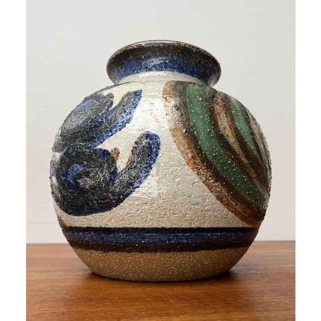 Mid-Century Modern Danish Studio Pottery Cactus Series Ball Vases from Søholm, 1960s, Set of 2 For Sale - Image 18 of 18