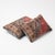 Mid-Century Modern Turkish Wool Lumbar Rug Pillow Cover 16'' X 23'' - Set of Two For Sale - Image 3 of 4