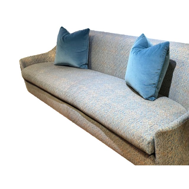 This luxury sofa was made by Dmitry & Co, a couture upholstery house based in Manhattan. The stately 112" sofa is clad in...