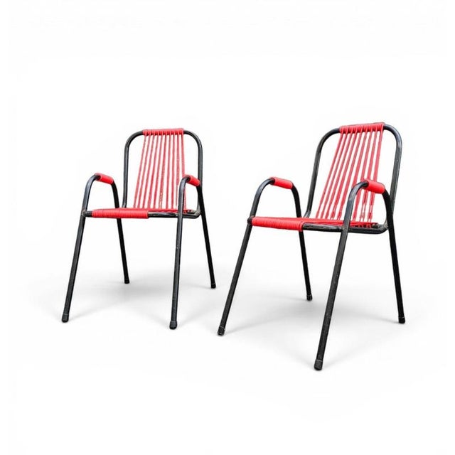Frisian High Children's Chairs from Spimeta Harkema, 1960s, Set of 2 For Sale - Image 9 of 18