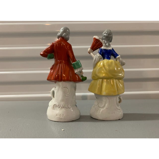 Porcelain Figurines- a Pair of Valentines For Sale - Image 4 of 7