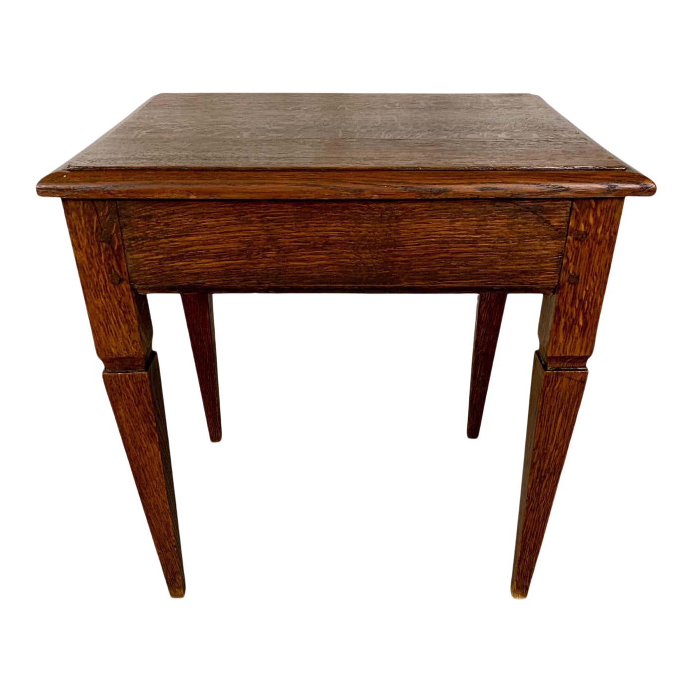 Antique French Oak Side Table Chairish