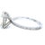A breathtaking round brilliant cut diamond ring crafted in 18ct white gold and platinum, featuring an exceptional large...