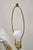 Vintage Mid Century Modern White Driftwood Kidney Glass Side Table Floor Lamp For Sale In Philadelphia - Image 6 of 12