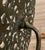 Brass Late 19th Century Arts and Crafts Filagree Brass Rosette Andirons For Sale - Image 8 of 9