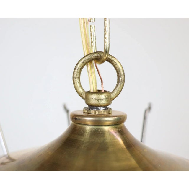 Small Amber and White Murano Glass Shells Pendant Light by La Murrina For Sale In Chicago - Image 6 of 13
