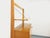 Wall-Mounted Bookcase with Light Wood and Brass, 1960s For Sale - Image 4 of 18