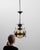 20th Century Brutalist Dutch Hammered Iron Pendant Lamp For Sale - Image 18 of 18