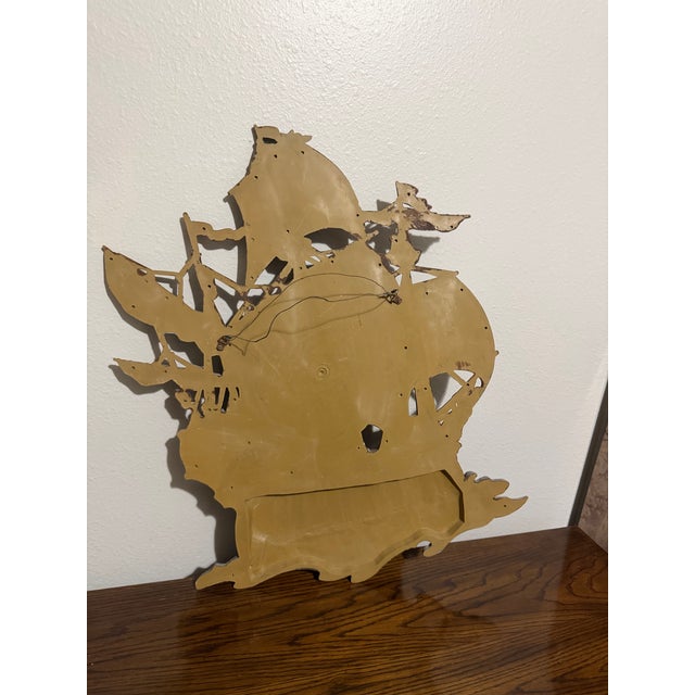 Vintage Syroco Sailing Ship Wall Sculpture – Made in Usa For Sale - Image 9 of 10