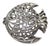 Vintage Italian Handmade Silver Tropical Fish Figurine, Naples, 1980s For Sale