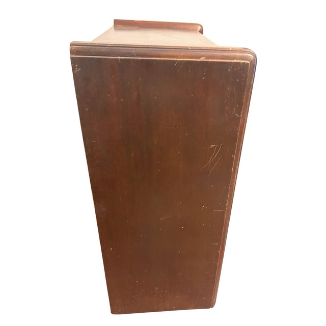 Vintage Philco 48-485 Tube Floor Radio Broadcast Receiver 6 Tube 1948 For Sale - Image 11 of 12