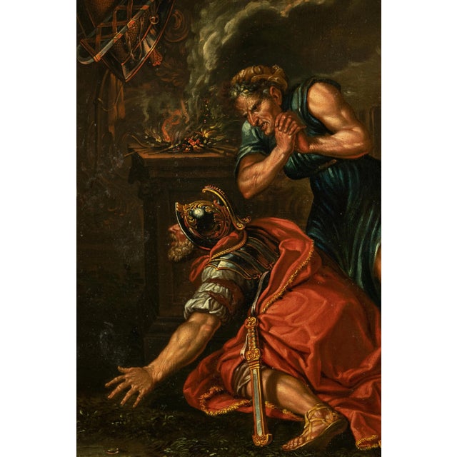 The Witch of Endor, Late 18th Century, Oil on Canvas For Sale - Image 6 of 8