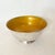 Traditional Vintage Reed & Barton Mustard Enamel Silverplate Revere Bowl For Sale - Image 3 of 8