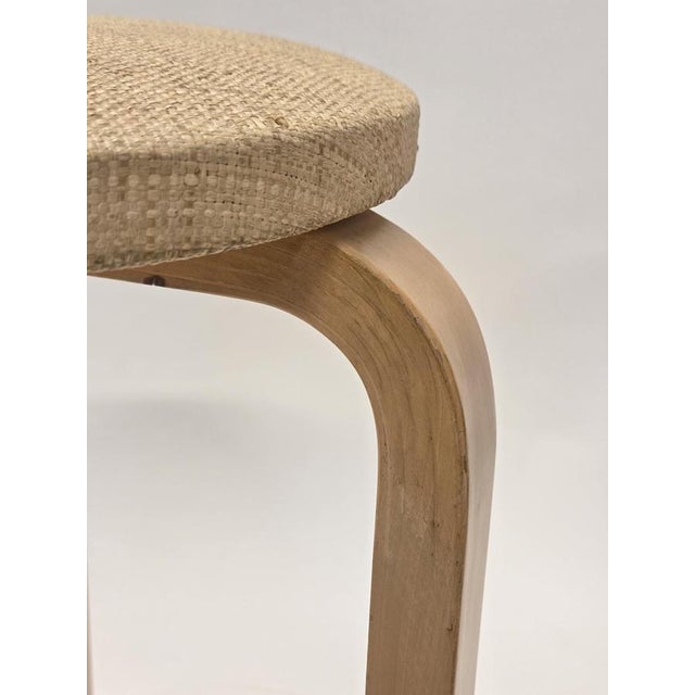 Artek Vintage Stools by Alvar Aalto for Artek, Finland, 1950s, Set of 2 For Sale - Image 4 of 13