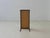 Vintage Minimalist Table in Wood Veneer with Steel Frame, 1980s For Sale - Image 6 of 16