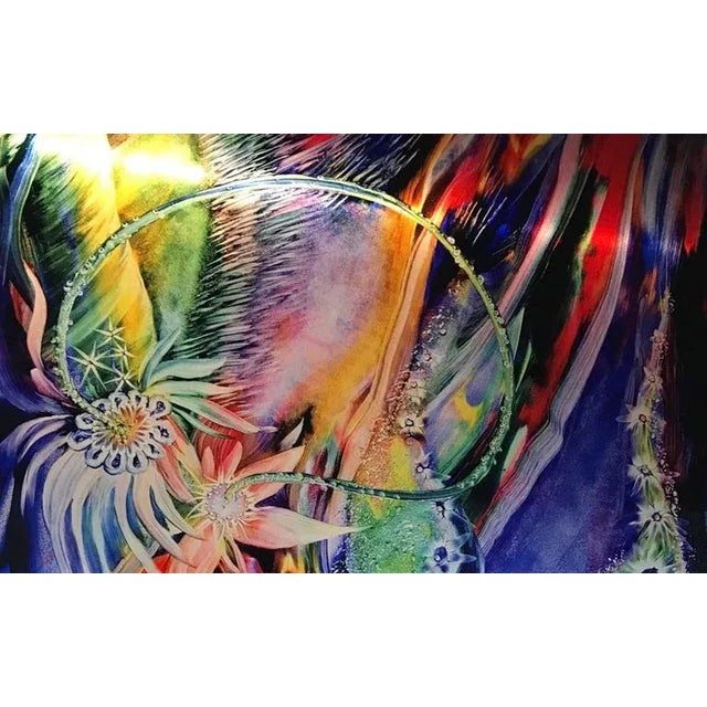 Modern Original Ulla Darni Signed Print on Aluminium "State of Grace" For Sale - Image 3 of 7