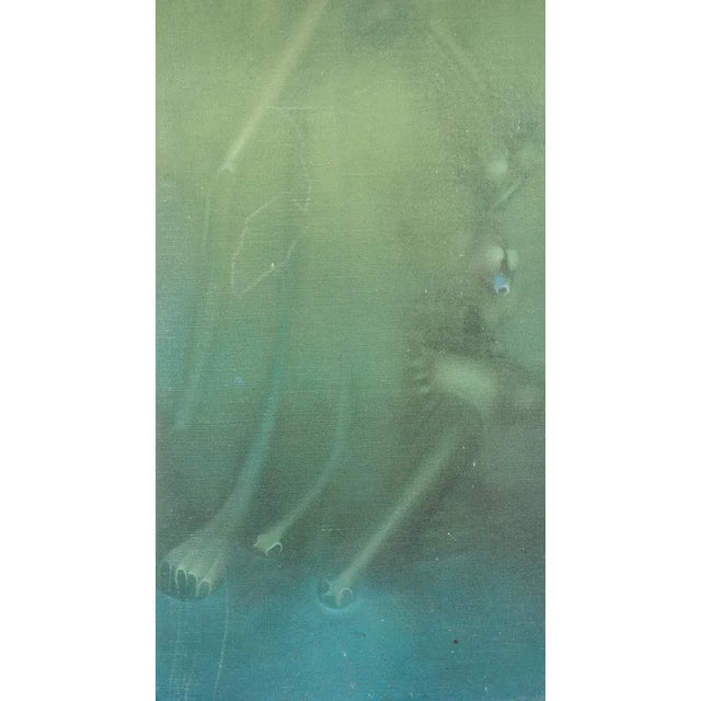 Mauro Mejiaz, Pathological Corbel Arch, 1971, Oil on Canvas For Sale - Image 3 of 4