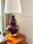 Single Ralph Lauren Extra Large Oxblood Red Ceramic Lamp With Brass Fittings. For Sale - Image 16 of 17