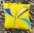 Contemporary Yellow Voutsa Pillow Covers- Set of 2 For Sale - Image 4 of 6