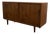 Vintage Danish Modern Teak Sideboard With Sliding Doors, Carlo Jensen for Poul Hundevad 1960s For Sale