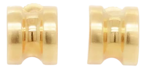 Pair of Vintage Paloma Picasso for Tiffany & Co. 18k Gold 'Groove' Stud Earrings