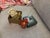 Glass Waterford Crystal Heirloom Red and Gold Christmas Ornament - 2003 For Sale - Image 7 of 9