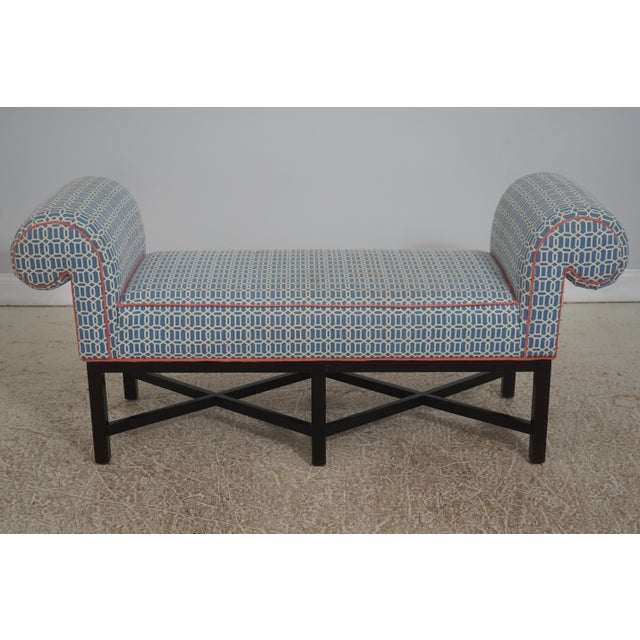 Age: Approx: 20 Years Old Details: High Quality Construction Chippendale Style Stretcher Base Frame Un-Marked As To...