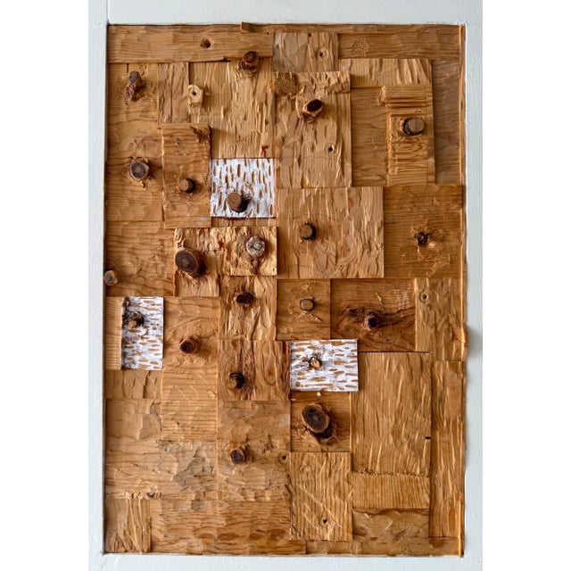 Gordon Powell, Painted Wood Assemblage Abstract Art Sculpture Painting Gordon Powell Modernist For Sale - Image 17 of 18