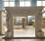This magnificent neoclassical marble fireplace mantle showcases architectural grandeur and sculptural artistry at its...