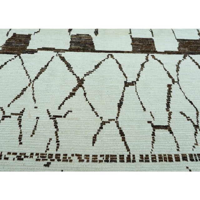 Turkish Tulu Handmade Rug 9'4" x 14'1"#19386 For Sale - Image 4 of 8