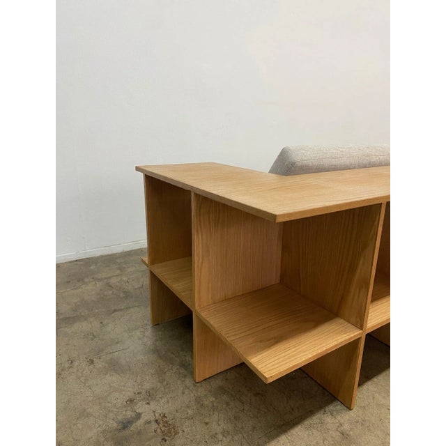 Custom Made Corner Sofa Bookcase Chairish