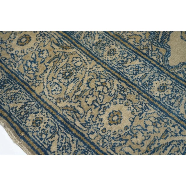 Brown Antique Tabriz Rug 5'1'' x 6'2'' For Sale - Image 8 of 12