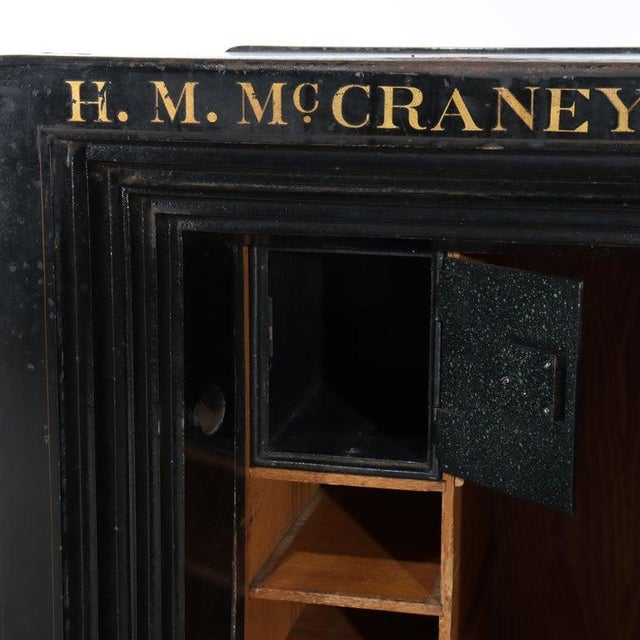 Antique Reliable Safe & Lock Co. Floor Safe, Covington, Ky C1890 For Sale - Image 6 of 11