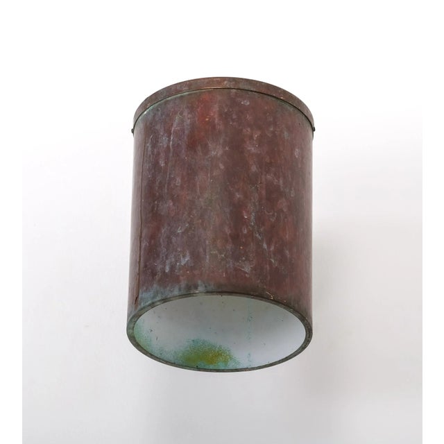 Copper Copper Wall Lamp attributed to Fagerhults, 1970s For Sale - Image 8 of 11
