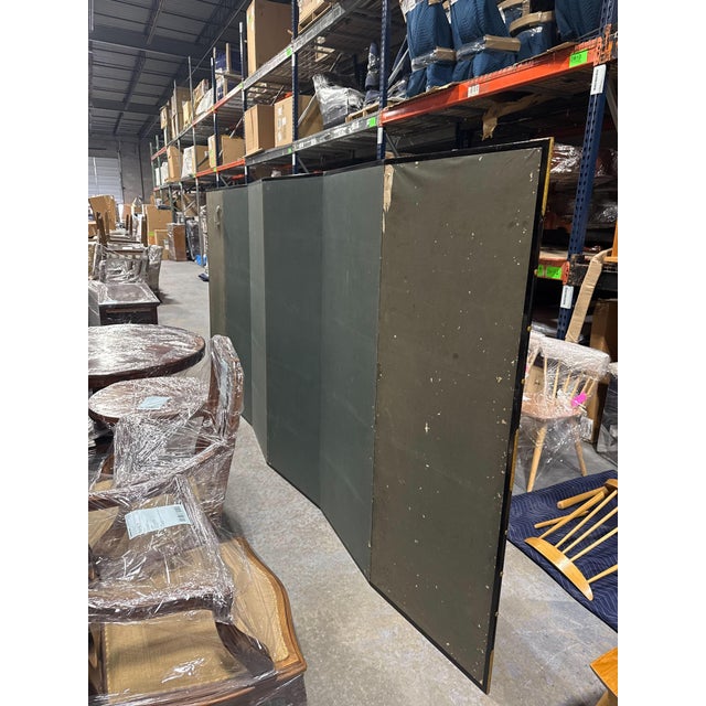 Fifty-Four Scenes from The Tale of Genji Six Panel Screens - a Pair For Sale - Image 17 of 18