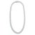 Not Yet Made - Made To Order Estate 8.27 CTW Radiant Diamond Necklace in 18k White Gold for Women For Sale - Image 5 of 11