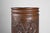 Brown Copper Umbrella Stand with Hammered Relief of Medieval Café, France, 1900s For Sale - Image 8 of 13