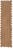 Natural Color Jute Scallop Handmade Bohomian Rug Runner 3'x12' For Sale