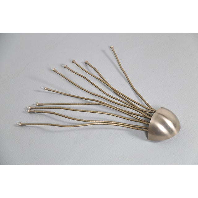 Postmodern Exis W Medusa Wall Lamp by Florian Schulz, Germany, 1980s For Sale - Image 3 of 13