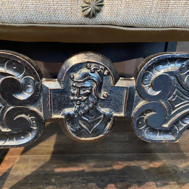 18th Century British Baroque or Renaissance Revival Armchairs -a Pair For Sale - Image 9 of 13