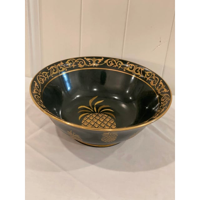 Late 20th Century Pineapple Bowl Andrea by Sadek Large For Sale - Image 9 of 11