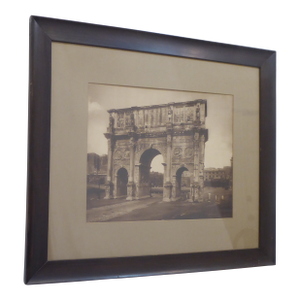 19th Century Photo of Roman Arch