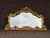 1950 Italian Rococo Gold Beech Wood Mirror - 1 Pc For Sale - Image 9 of 15