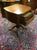 Antique Cherry and Mahogany Two Drawer Table For Sale - Image 6 of 9
