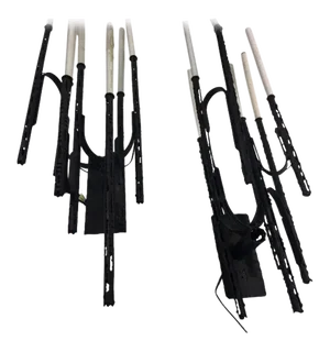 Marcello Fantoni Large Brutalist Sconces - a Pair