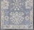 Modern Modern Oushak Rug With Serene Blue Tones and Soft Ivory and Sage 1'10 X 3'0 For Sale - Image 3 of 10
