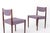 Brown Vintage German Dining Chairs in Dark Stained Beech Wood, 1960s, Set of 2 For Sale - Image 8 of 10