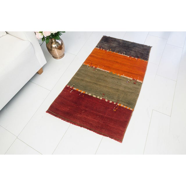 Textile Vintage Anatolian Kilim Rug For Sale - Image 7 of 10