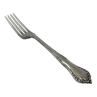1980s Chesterfield Silver Dinner Fork For Sale