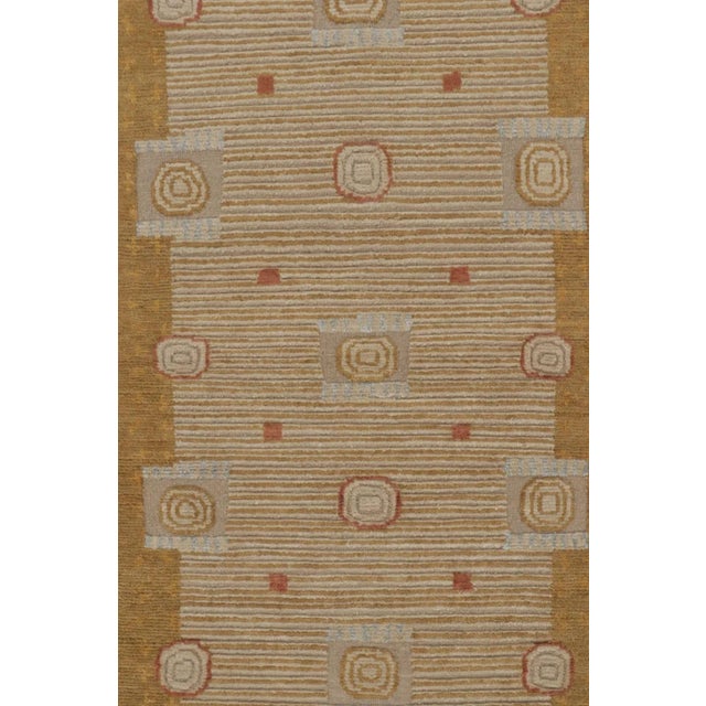 2020s Rug & Kilim's Oversized Scandinavian Style Rug With Textural Pattern For Sale - Image 5 of 11